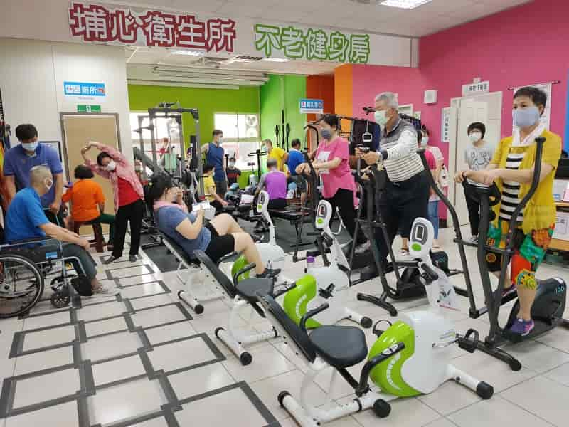 110年1月5日不老健身房運動課程照片1