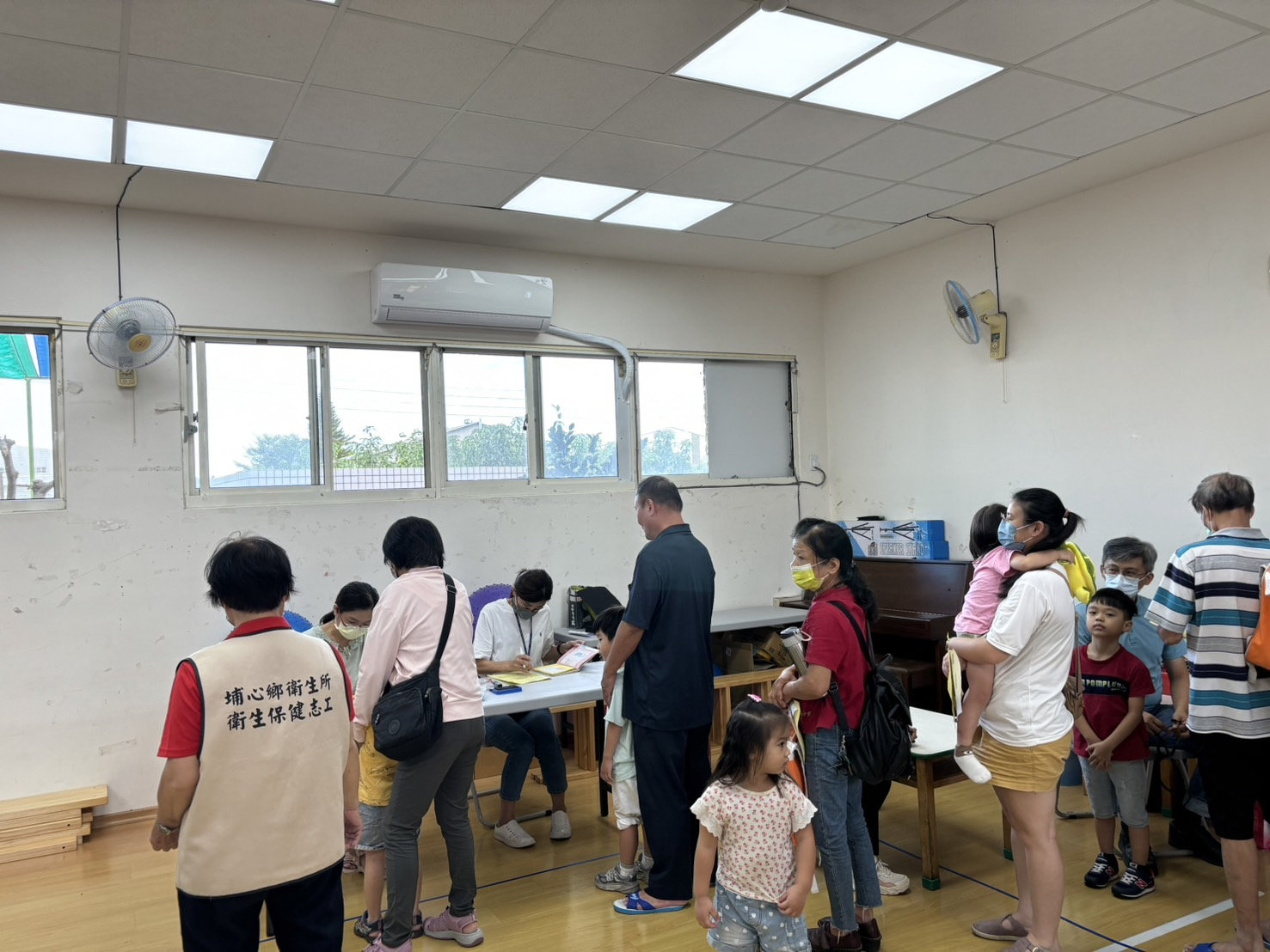 校園流感施打go 10月24日來到鄉立托兒所！照片5