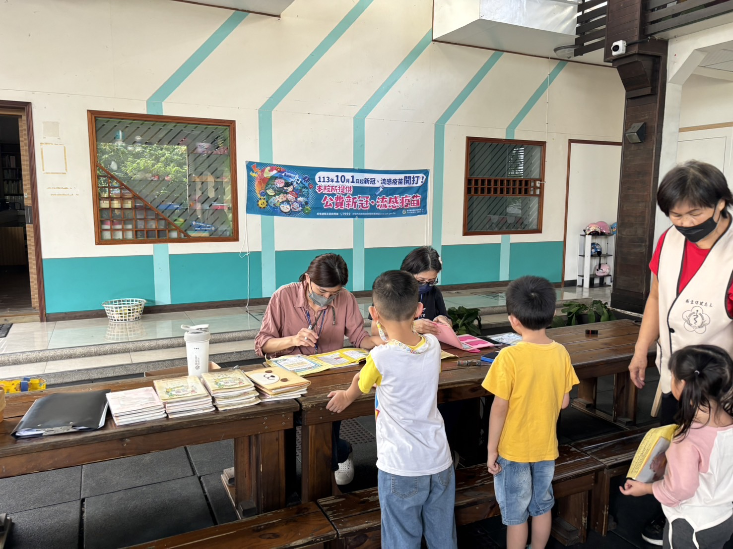 校園流感施打go 10月30日來到小牛津及永安！照片4